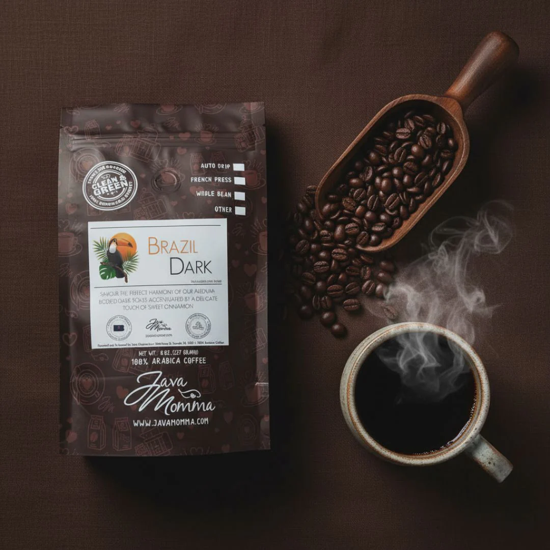 Brazil Dark Roast Coffee – Air-Roasted, Solar-Powered Boldness - Image 4