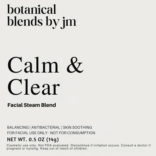 🌼 Calm & Clear Facial Steamer | Botanical Blends by Java Momma - Image 5