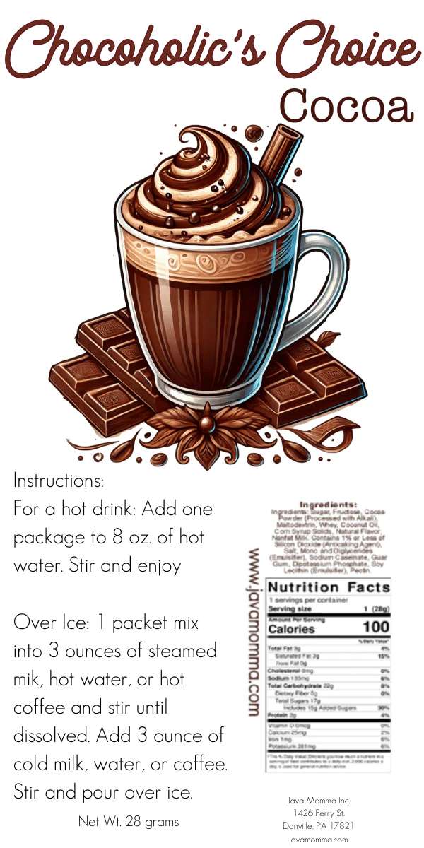 Chocoholic's Choice Cocoa Mix - Image 3