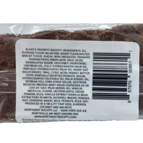 Chocolate Peanut Butter Biscotti Double Pack – A Match Made in Dunk Heaven - Image 3