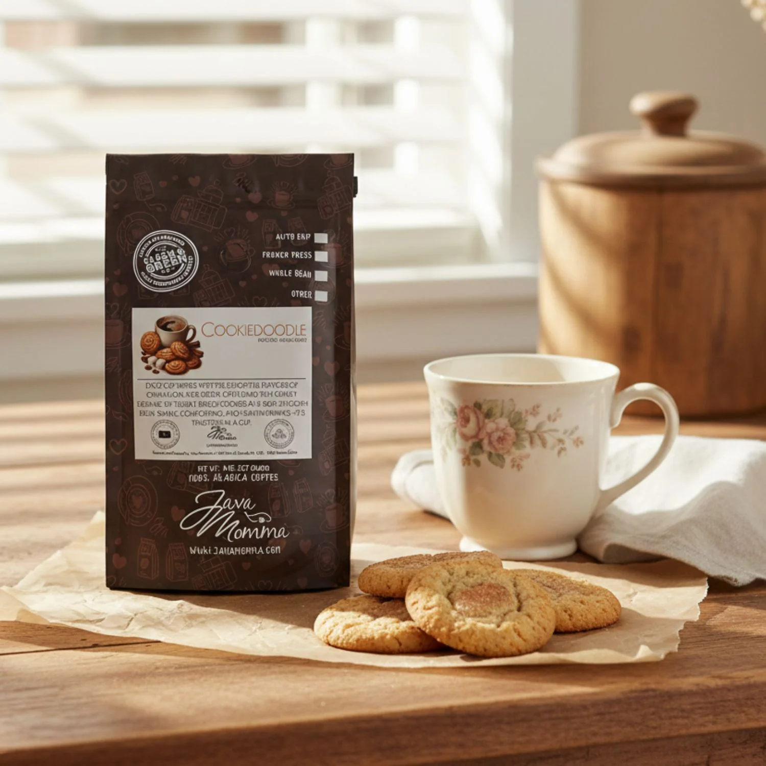 Cookiedoodle Coffee | Cinnamon & Sugar Cookie Flavor | Java Momma - Image 3
