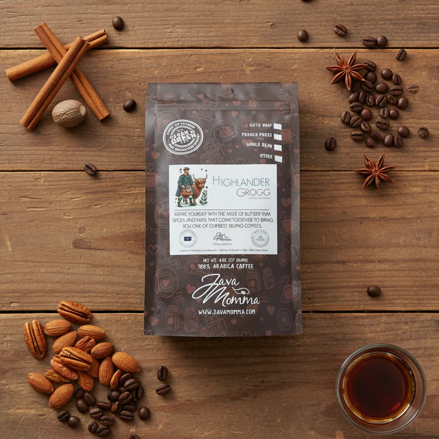 Highlander Grogg Flavored Coffee - Image 5