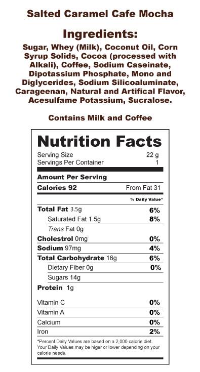 Mocha Salted Caramel Drink Mix - Image 3