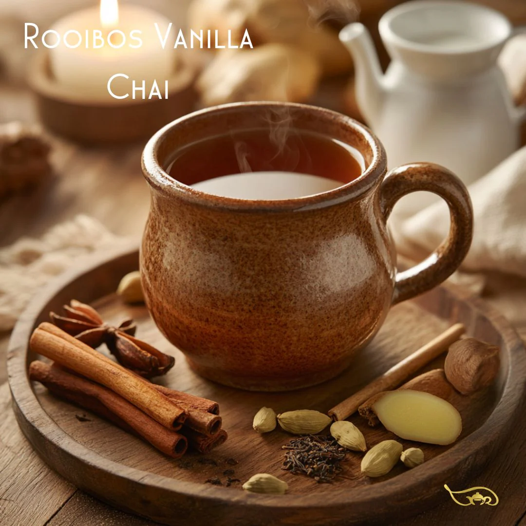 Rooibos Vanilla Chai – Caffeine-Free Herbal Blend - Image 3