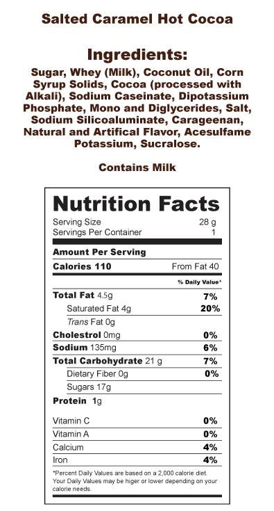 Salted Caramel Cocoa Drink Mix - Image 3