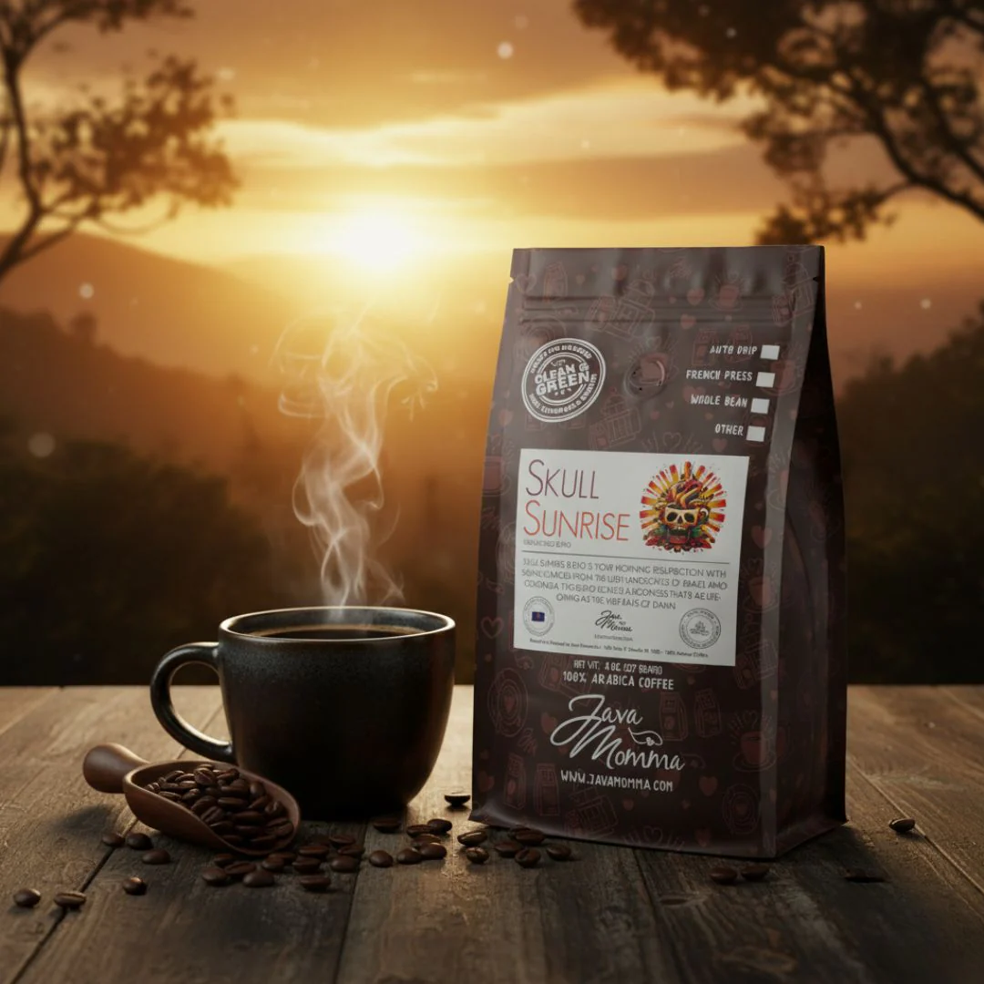 Skull Sunrise – Bold Morning Blend with Bite - Image 4