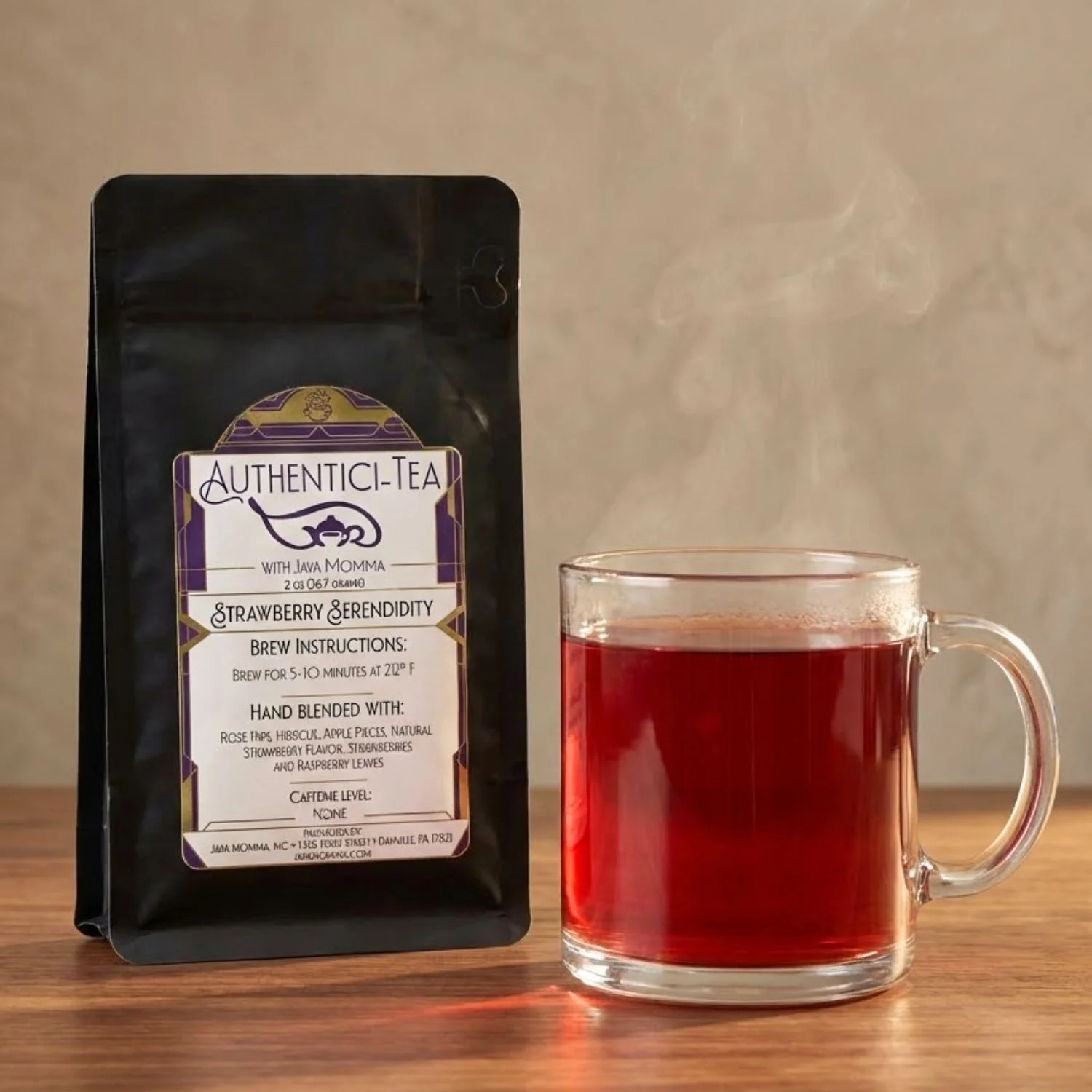 Strawberry Serendipity Tea – A Berry Sweet Escape - Image 3
