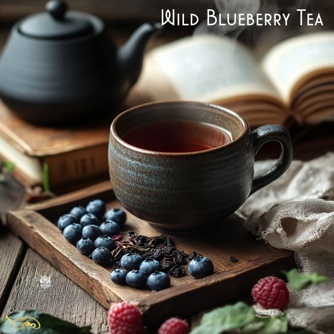 Wild Blueberry Black Tea – Bold Sri Lankan Tea with a Fruity Twist - Image 3